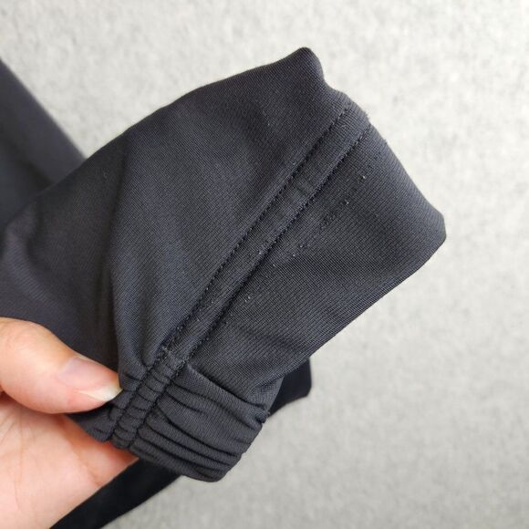 Nike Track Jacket Mens XXL Black Vintage 90s Y2K Gray Tag Label Side Zip - Picture 9 of 16